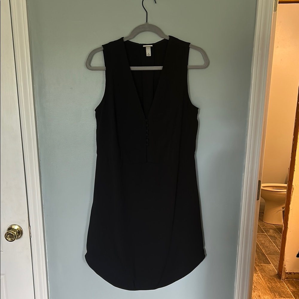 A New Day Black Sheath Mini Dress